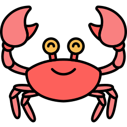 Crab - Free food icons