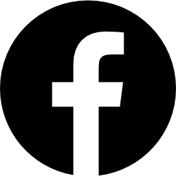 facebook logo png white circle