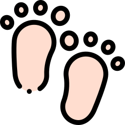 Baby Feet - Free Healthcare And Medical Icons