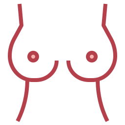 body icon, breast icon, nipple icon, woman icon, boobs icon, breasts icon