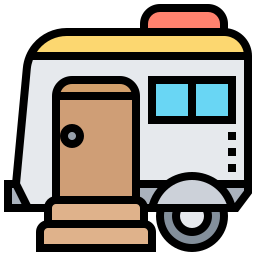 Campervan - Free transport icons