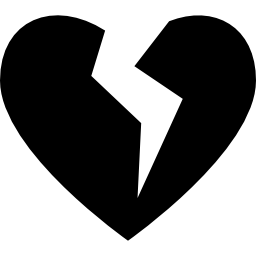 Broken heart - Free gestures icons