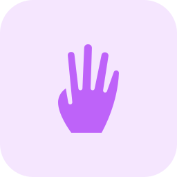 Hand - Free hands and gestures icons