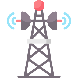 Communication Tower Free Technology Icons