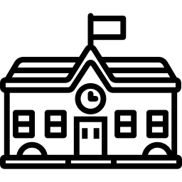 School - Free buildings icons