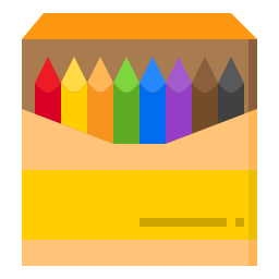 Color pencils - Free education icons