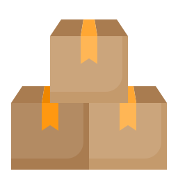 Boxes - Free shipping and delivery icons