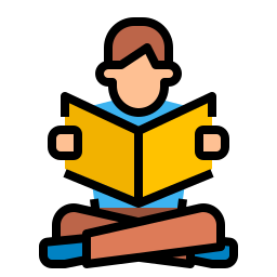 Reading - Free education icons