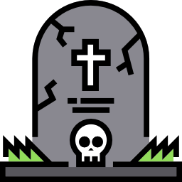 halloween, horror, Terror, Cemetery, Rip, spooky, scary, fear, tombstone  icon