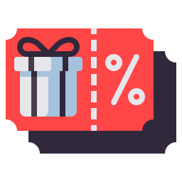 Coupon - Free commerce icons