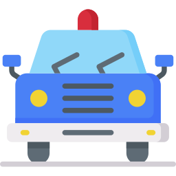 Police car - Free transport icons