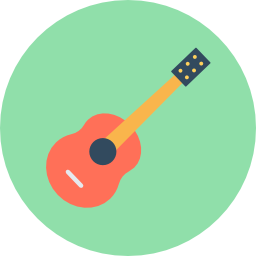 Acoustic guitar - Free music icons