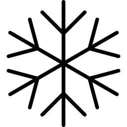 Snow flake Icon, Small & Flat Iconpack