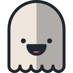 Cute Ghost Icon. Halloween Spook Logo Graphic by sore88 · Creative
