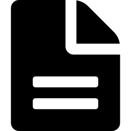 Text file - Free interface icons