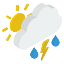 Thunderstorm - Free weather icons