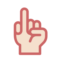 Ring finger - Free gestures icons