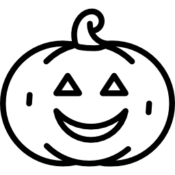 Black Scary face of Halloween pumpkin or ghost o transparent background PNG  - Similar PNG