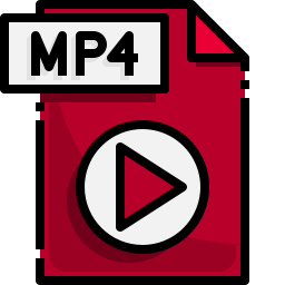 Mp4 file - Free files and folders icons