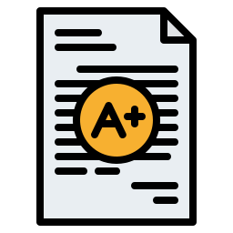 Grade - Free education icons