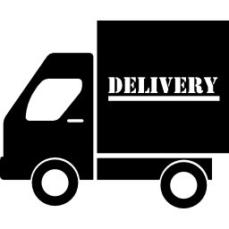 Delivery truck side view - Free transport icons