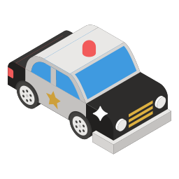 Police car - Free transportation icons