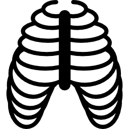 Human ribs bones - Free people icons