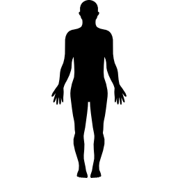 Body Silhouette At Getdrawings - Full Body Body Silhouette, HD Png