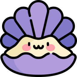 cute clam drawing