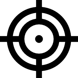 Circular target - Free icons