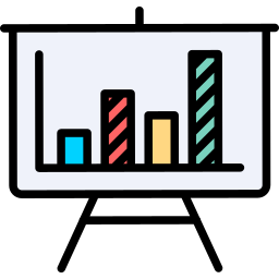 Bars chart - Free business icons