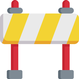 Roadblock - Free signs icons