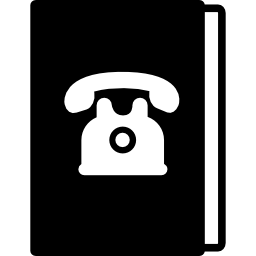 Icône De Ligne De Répertoire Téléphonique Vecteur PNG , Icône Du Répertoire  Téléphonique, Annuaire, Livre PNG et vecteur pour téléchargement gratuit