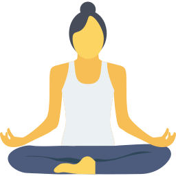 Yoga pose - Free wellness icons