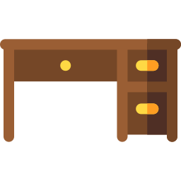 Desk - Free furniture and household icons