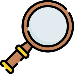 magnifying glass background