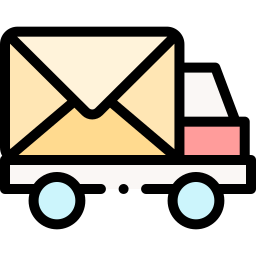 Mail truck - Free transportation icons