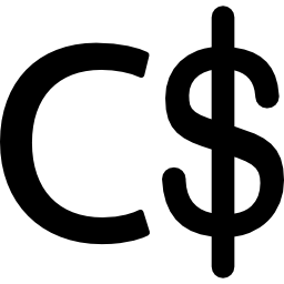 Nicaragua cordoba currency symbol - Free signs icons