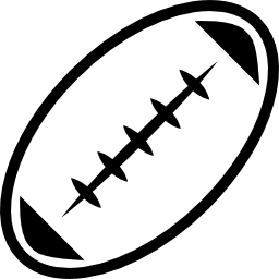 Football ball outline - Free sports icons