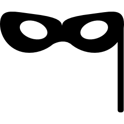 Eye mask with handle - Free icons