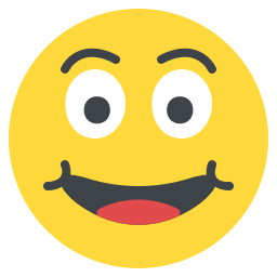 Design PNG E SVG De Rosto De Emoticon De Sorriso Simples Para