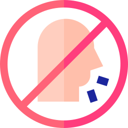 No shouting - Free signaling icons