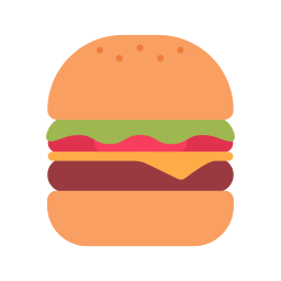 Hamburger - Free food icons