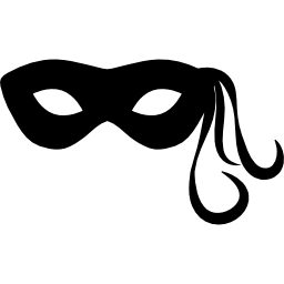 Mysterious carnival mask - Free icons