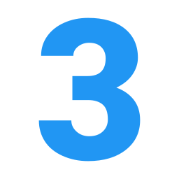 Number 3 - Free logo icons