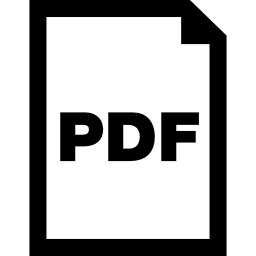 Pdf document interface symbol - Free interface icons