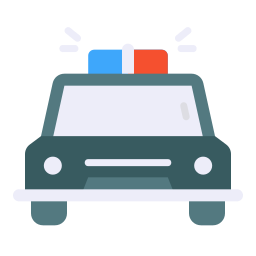 Police car - Free transport icons