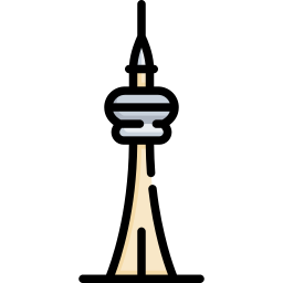 Cn tower - Free monuments icons