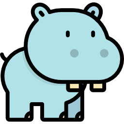 Hippopotamus - Free Animals Icons