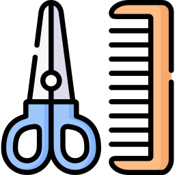 Premium PSD  3d render cosmetic scissors icon